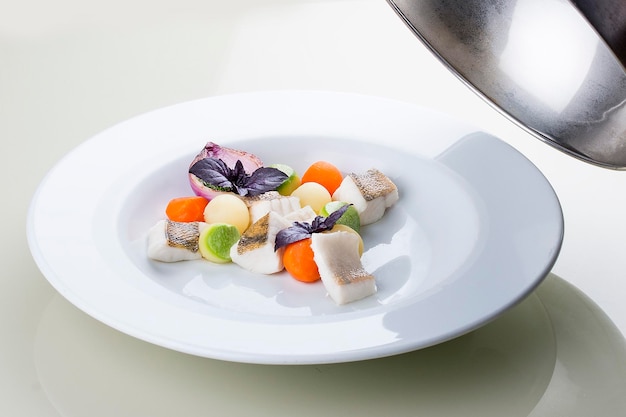 detail jedla na tanieri